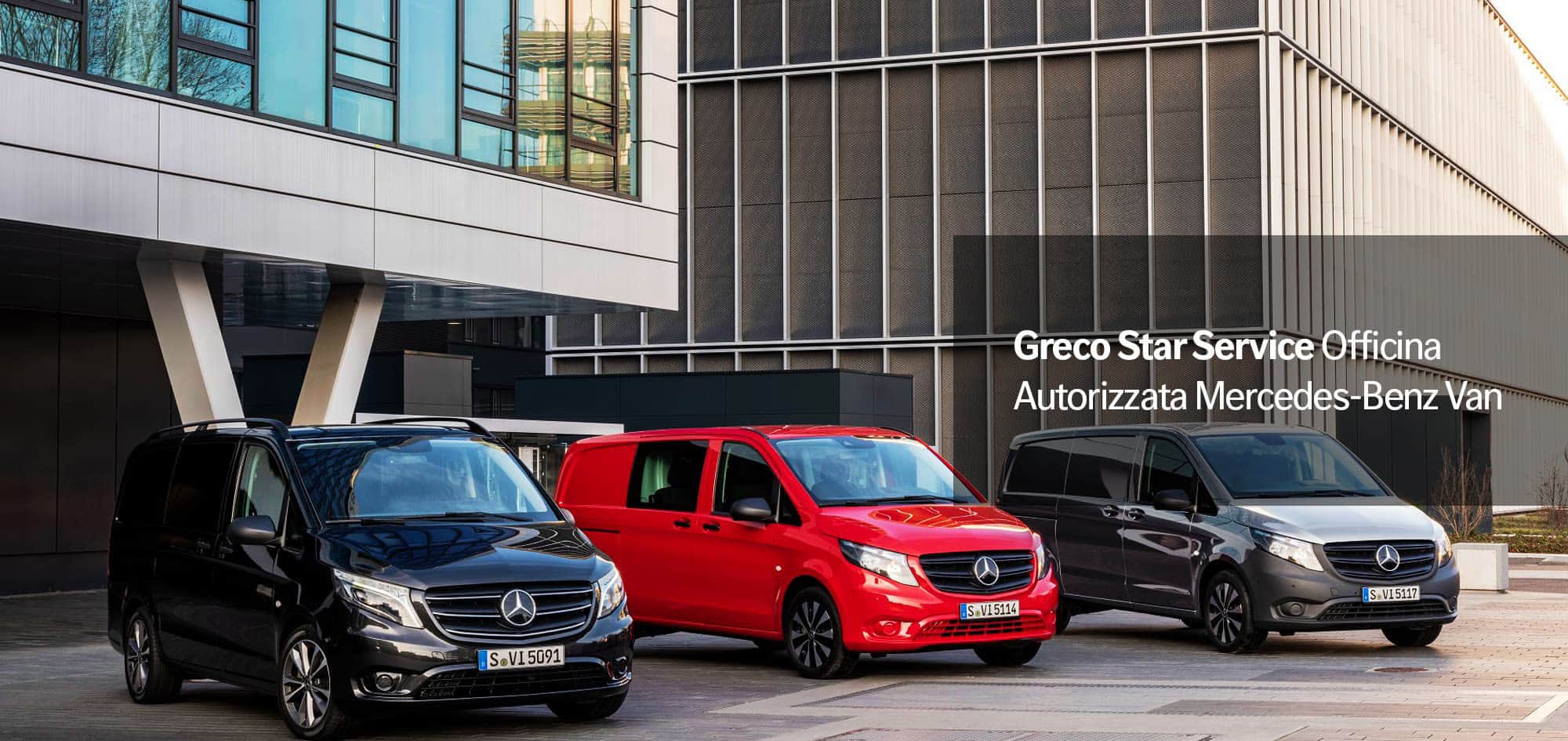Greco Star Service è un'officina autorizzata Mercedes-Benz Van